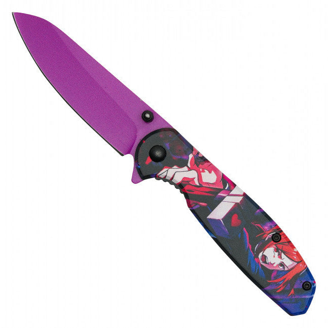 Akari Nitta Assisted Opening Pocket Knife – Jujutsu Kaisen Inspired