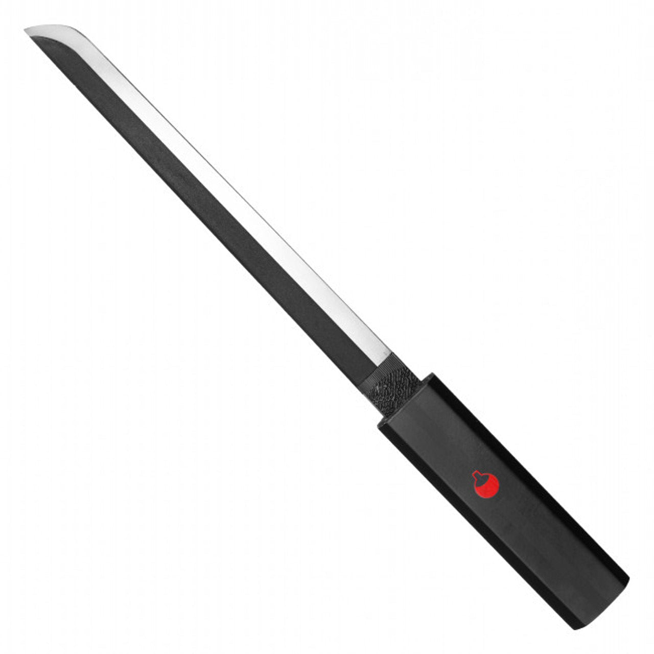 17.5" Black Shirasaya Wakizashi Sword | Traditional Samurai Short Sword