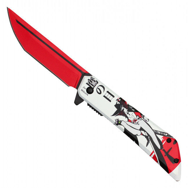 Dracule Mihawk Anime Assisted Opening Knife – One Piece Inspired