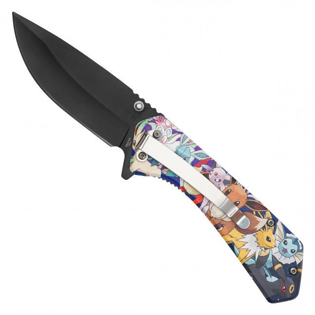 Eevee Evolutions Assisted Opening Pocket Knife – Pokémon Inspired