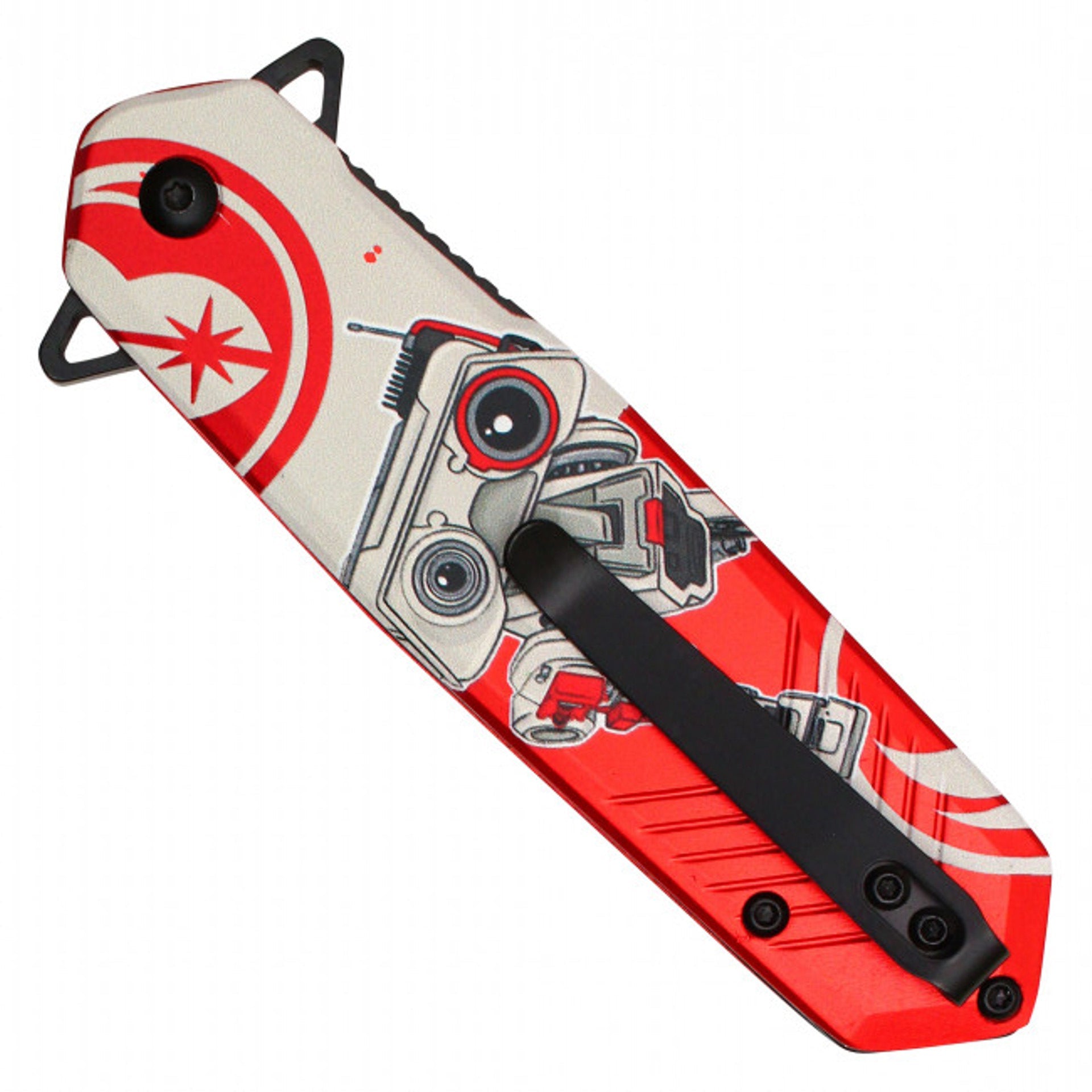 8" Droid Pocket Knife – Futuristic Design & Precision Cutting