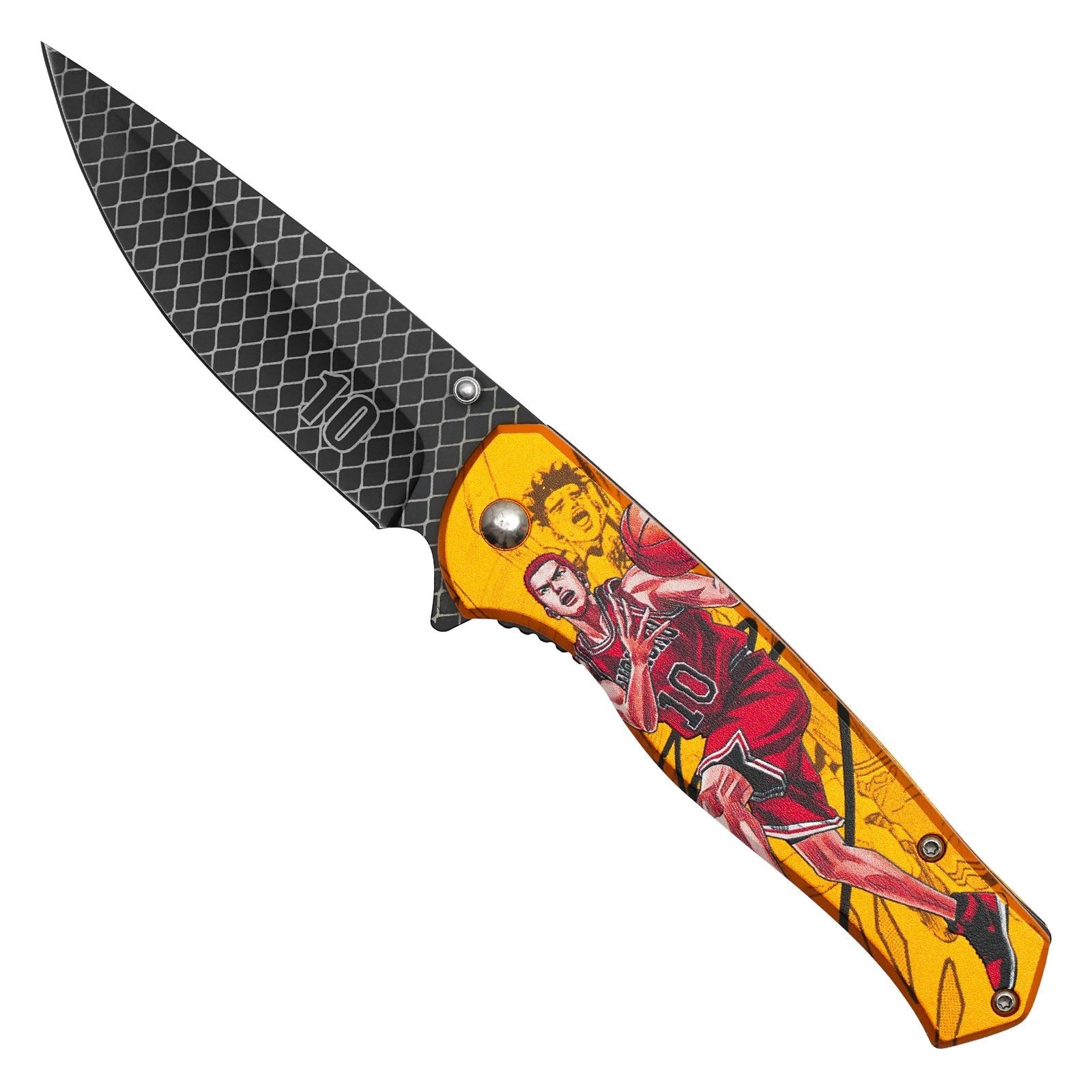 Hanamichi Sakuragi Assisted Opening Pocket Knife – Slam Dunk Inspired