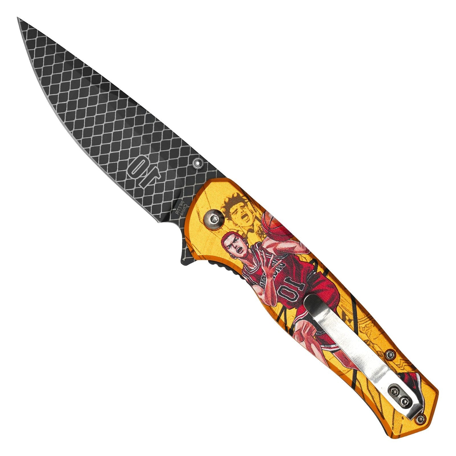 Hanamichi Sakuragi Assisted Opening Pocket Knife – Slam Dunk Inspired
