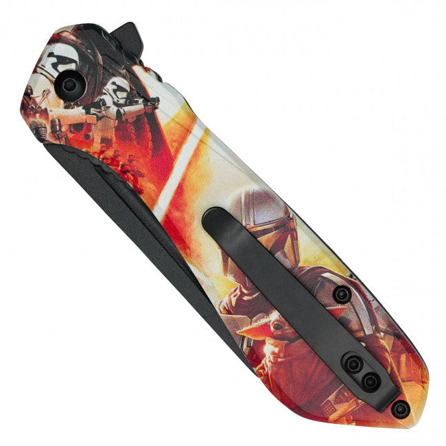 Mandalorian & Grogu Assisted Opening Pocket Knife – Star Wars Inspired