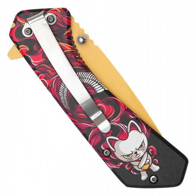 Turbo Granny Assisted Opening Pocket Knife – Dandadan Inspired – V2