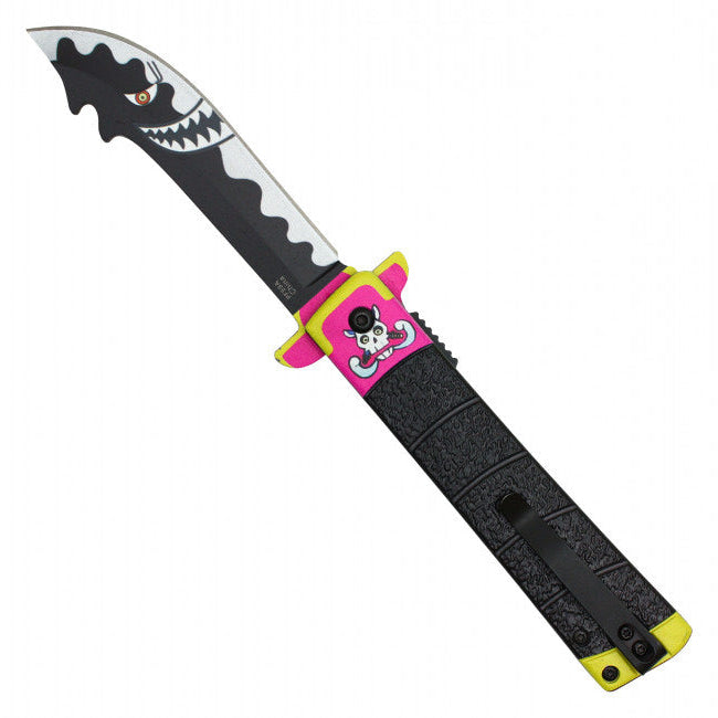 Whitebeard Murakumogiri Anime Assisted Opening Knife – One Piece Inspired